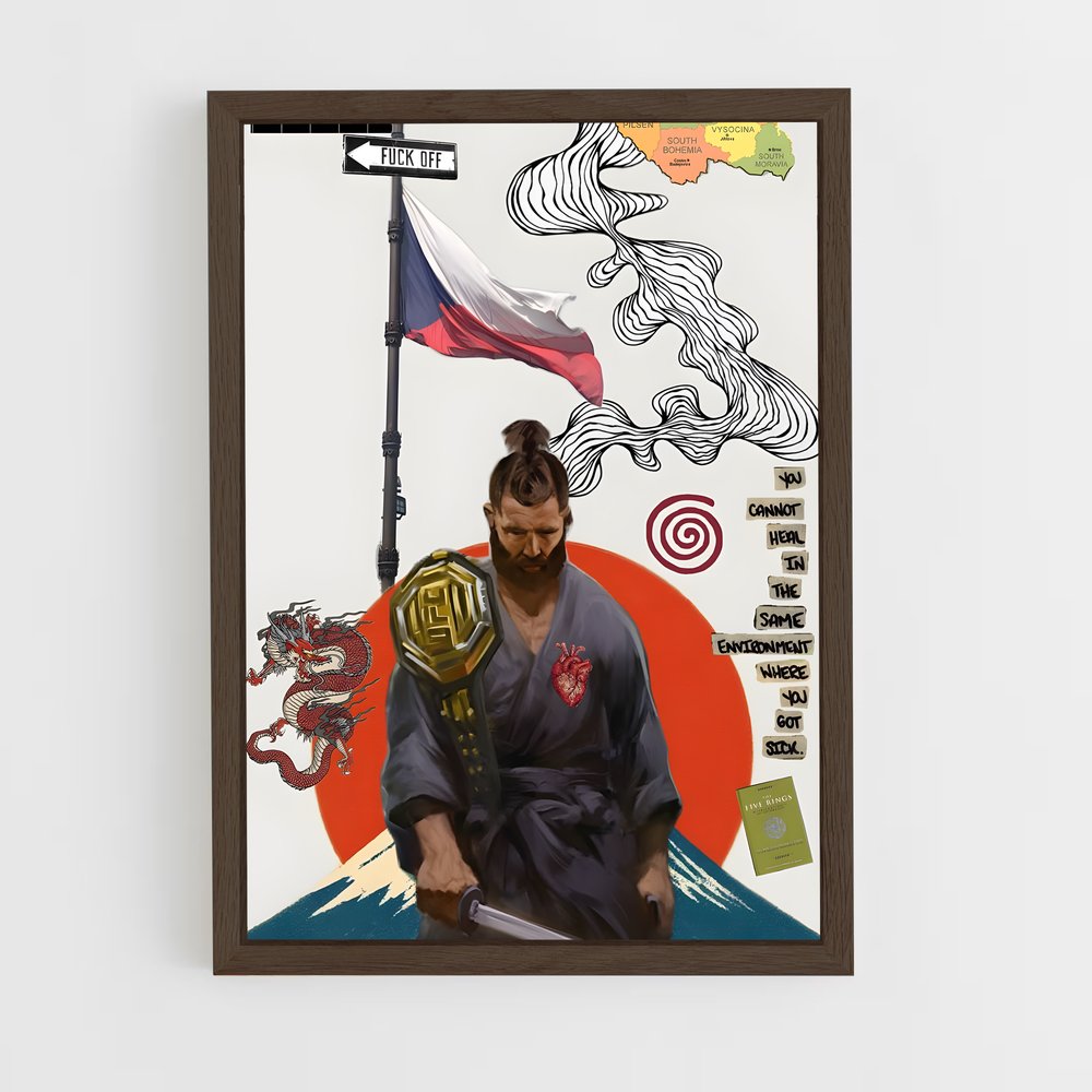 Poster The Last Samurai – affiche MMA (vue 5)
